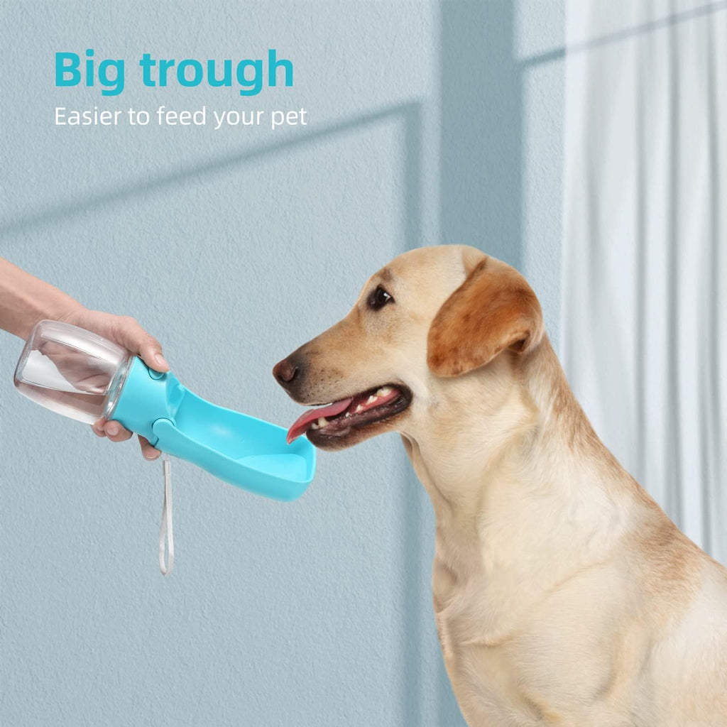 Portable Leak-Proof Dog Water Bottle & Foldable Travel Bowl