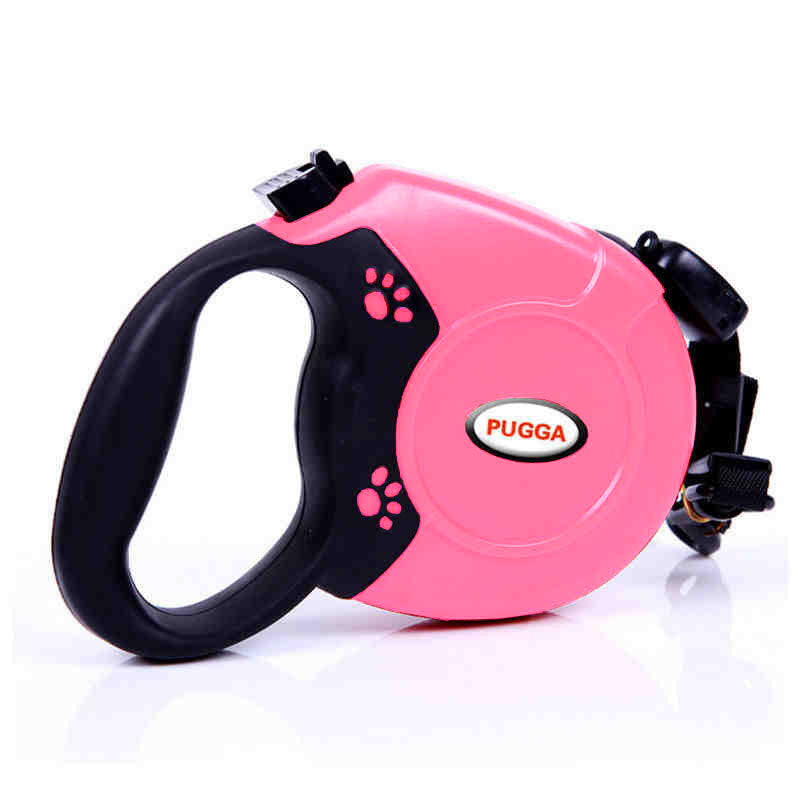 Heavy Duty Retractable Dog Leash for Large Dogs – 16ft/26ft Tangle-Free Lead