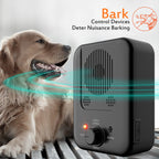 Smart Ultrasonic Anti-Barking Device - Automatic 50ft Range Dog Training Silencer