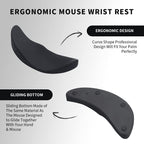 Ergonomic Gliding Mouse Wrist Rest - Carpal Tunnel Relief & Joint Support